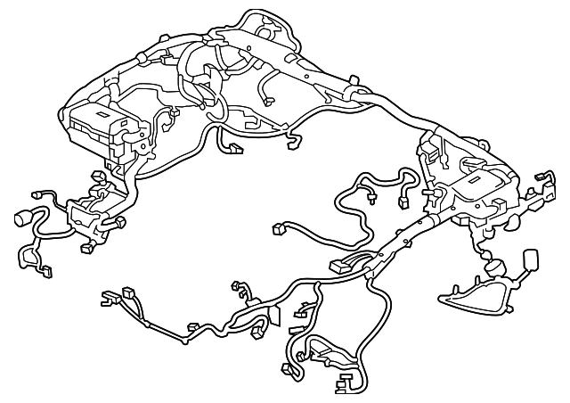 T2H12608 Деталь WIRE HARNESS