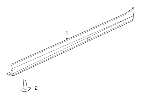 LR2 EXTERIOR TRIM - PILLARS