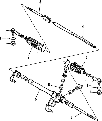 Metro STEERING GEAR & LINKAGE 2