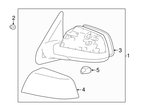 BODY/OUTSIDE MIRRORS for 2014 Toyota Tundra #1