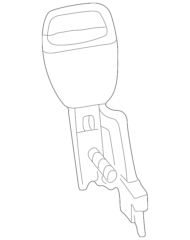 BTR9050LNF Деталь BUCKLE END, RIGHT