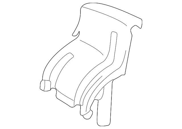 BTR5716SMK Деталь SEAT BELT COVER