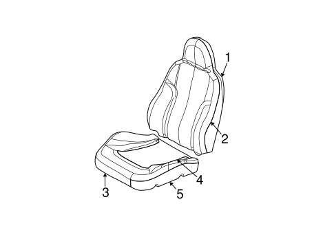 Liberty FRONT SEAT COMPONENTS 2
