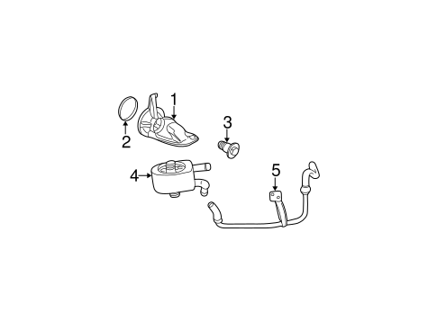 Oil Cooler for 2009 Ford Explorer #0