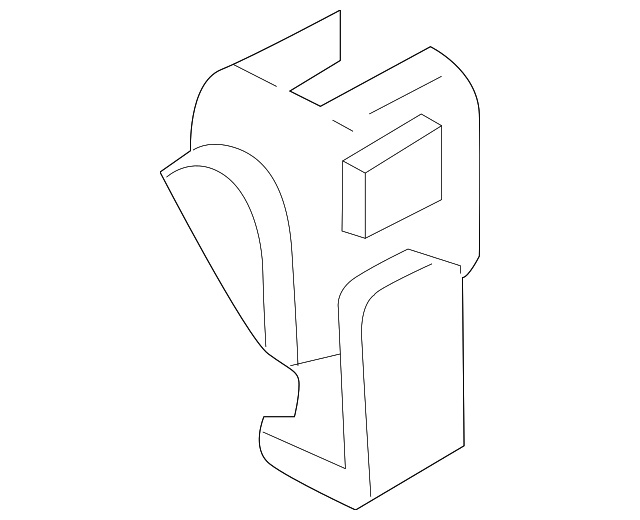 5EV62LAZAI Деталь JEEP SEAT BELT REAR OUTER RETRACTOR, LEF