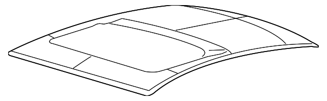 6E5Z-5450202-AA Деталь ROOF PANEL