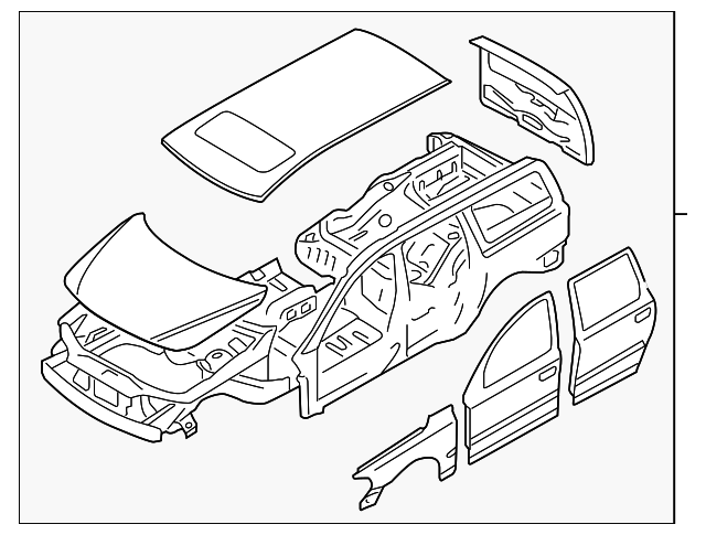 30779721 Деталь BODY ASSY