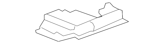 15863700 LOWER INSULATOR, LEFT