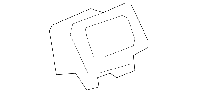 25912695 AIR DEFLECTOR, LEFT