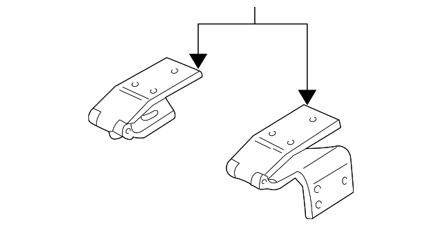 AXX1301 Деталь HINGE, LEFT