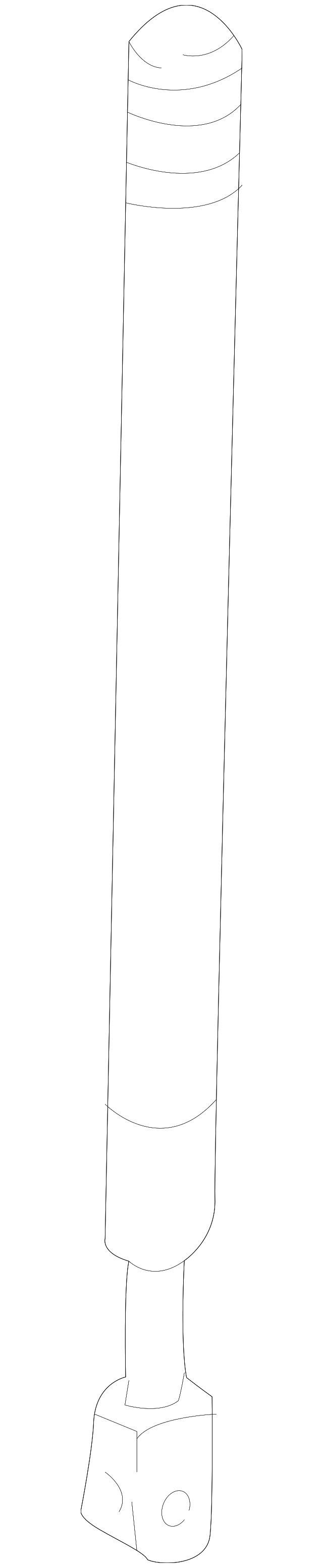 BEC19809 Деталь SUPPORT CYLINDER, RIGHT