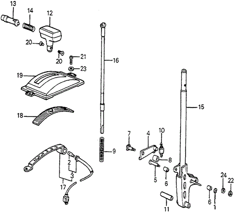 Bolt, Selector Stopper Bolt, Selector Stopper