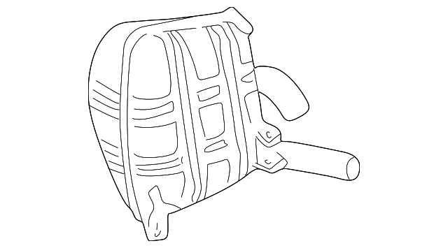 996-111-985-04 MUFFLER, RIGHT