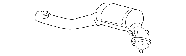 996-113-021-CX CATALYTIC CNVRTR, LEFT