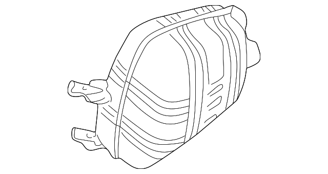 996-111-984-04 MUFFLER, LEFT