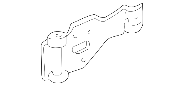 996-111-237-02 MUFFLER BRACKET, LEFT