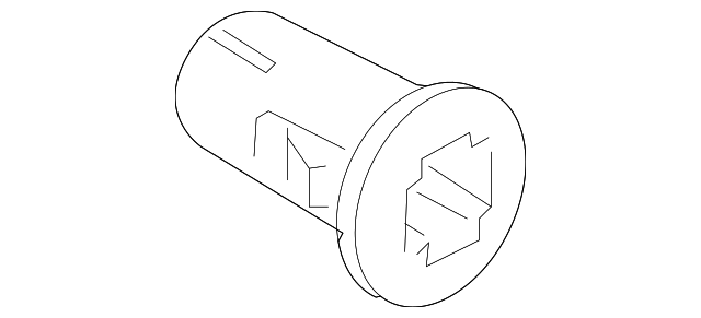 12833466 Деталь CENTER BOW CLIP