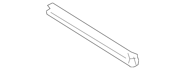 12833547 Деталь ROOF W'STRIP, LEFT
