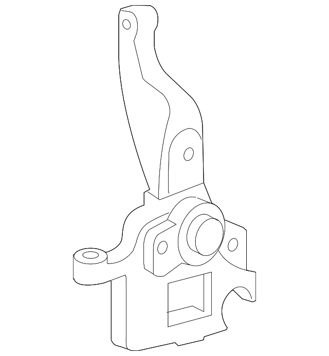 F87Z3K185AA Деталь KNUCKLE, RIGHT
