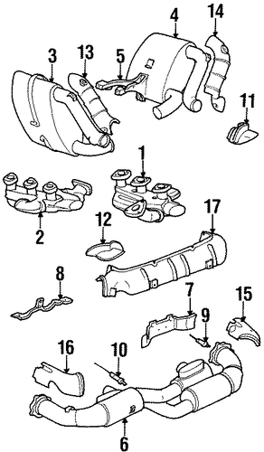 911 EXHAUST COMPONENTS
