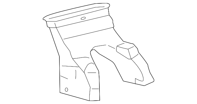 19204557 Деталь LOWER DUCT