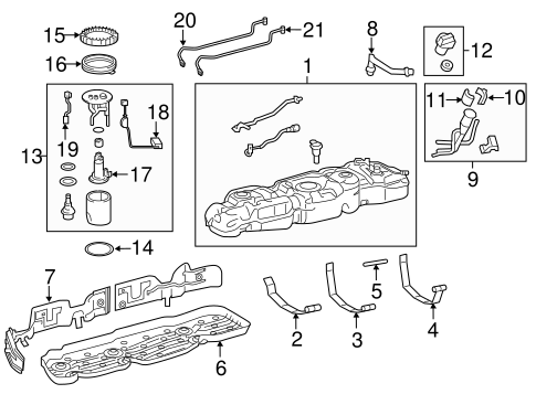 FUEL SYSTEM/FUEL SYSTEM COMPONENTS for 2014 Toyota Tundra #2