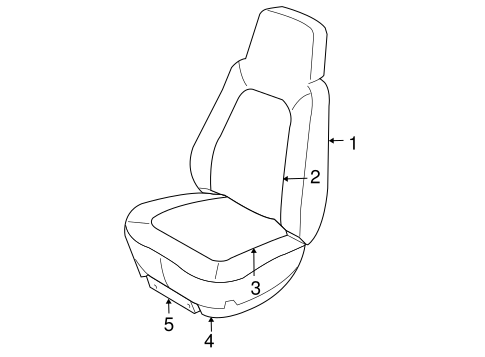Grand Cherokee FRONT SEAT COMPONENTS 2