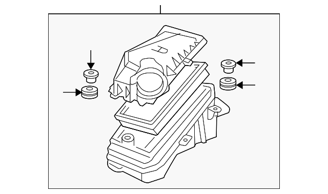 25827094 Деталь AIR CLEANER BODY