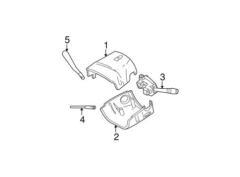 Electrical/Switches for 2001 Ford Taurus #1