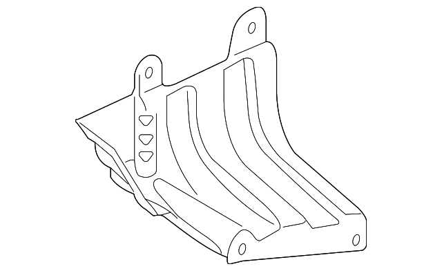KRN500071 Деталь SIDE SHIELD, RIGHT