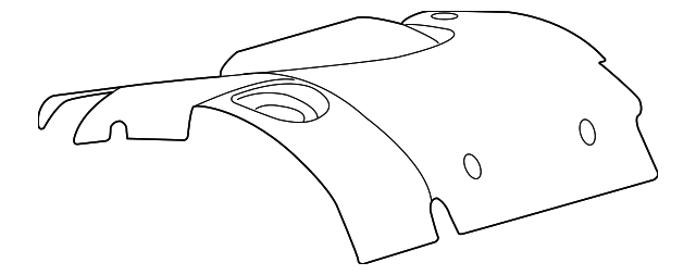 C2C13809 Деталь ENGINE COVER