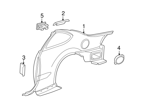 Alero QUARTER PANEL & COMPONENTS