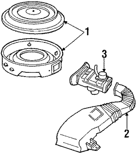 Grand Marquis AIR INLET