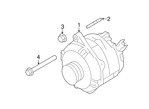 Electrical/Alternator for 2010 Ford Edge #2