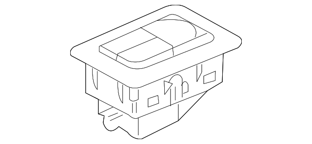 5F9Z-14776-AAA MEMORY SWITCH, LEFT