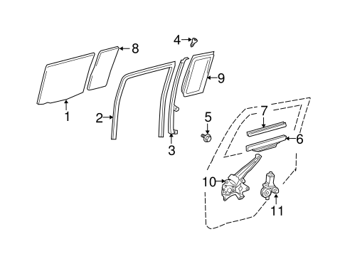ELECTRICAL/REAR DOOR for 2006 Scion xB #3
