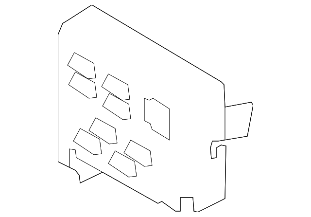 31252208 Деталь SIREN BRACKET