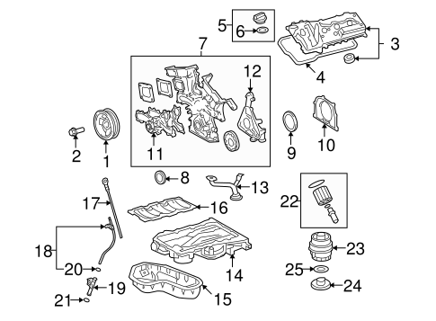 ENGINE/ENGINE PARTS for 2014 Toyota Venza #1