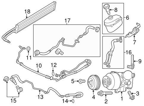 Panamera PUMP & HOSES