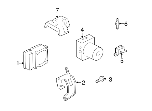 Brakes/Anti-Lock Brakes for 2010 Ford Expedition #3