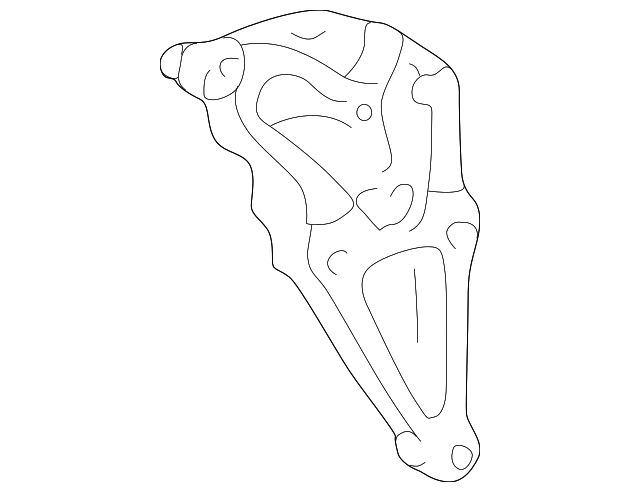 88972244 Деталь SIDE MOUNT BRACKET, RIGHT