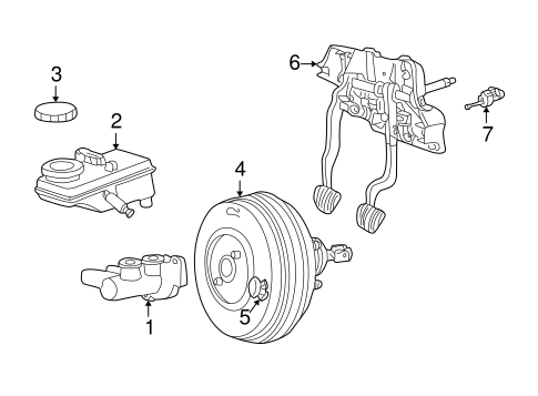 Brakes/Hydraulic System for 2002 Ford Thunderbird #1