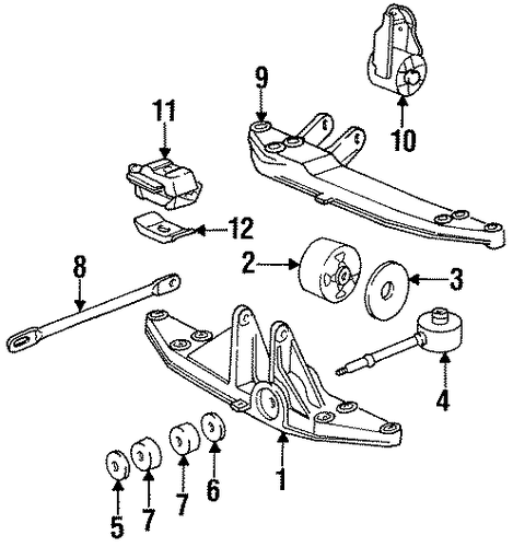 911 TRANS MOUNTING