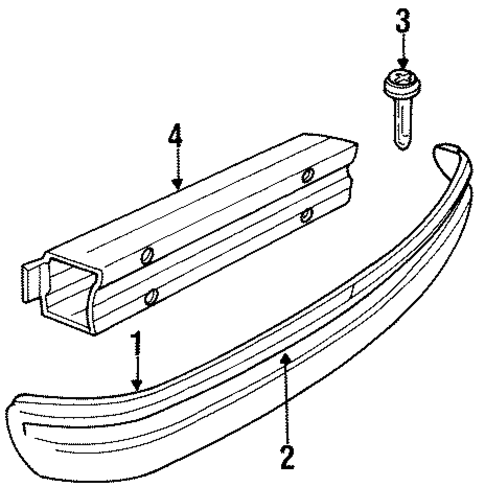 New Yorker BUMPER & COMPONENTS - FRONT