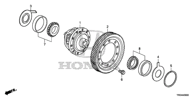 Transmission - Automatic/AT Differential for 2012 Honda CIVIC SEDAN #1