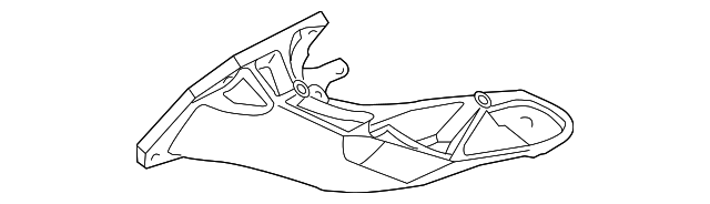 KKU500681 Деталь BRACKET, LEFT