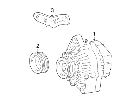 ELECTRICAL/ALTERNATOR for 2005 Scion xB #1