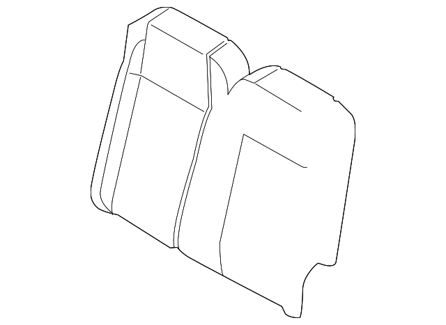 CK4Z-9966801-A Деталь SEAT BACK PAD, LEFT
