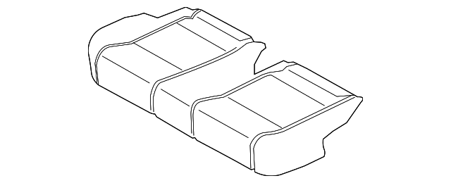 CK4Z-9963841-C Деталь SEAT CUSHION PAD, LEFT