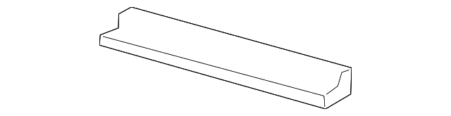F4ZZ7645598A Деталь FRONT PANEL BRACKET